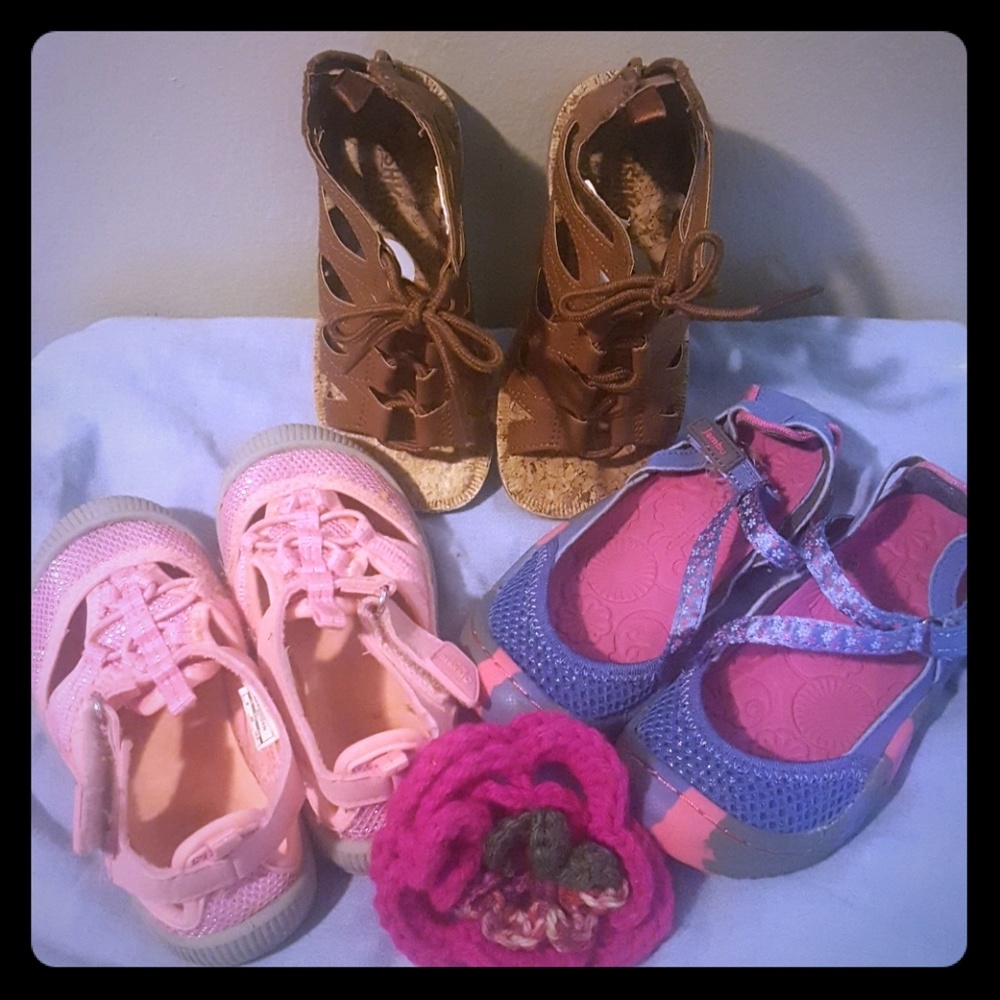 3pk Toddler Girls Size 9 Summer Essentials